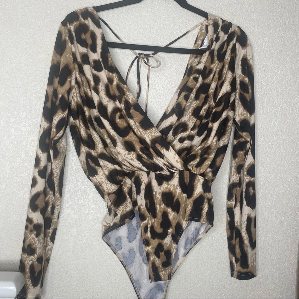 Cheetah Print Bodysuit